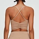 criss cross back tank top